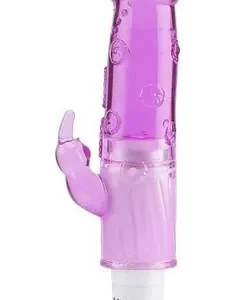 Vibrador Bastão com Capa Removível e Estimulador Clitoriano Coelho