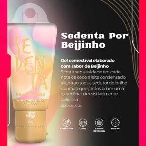 Sedenta por Beijinho Gel Comestível 18g Pepper Blend