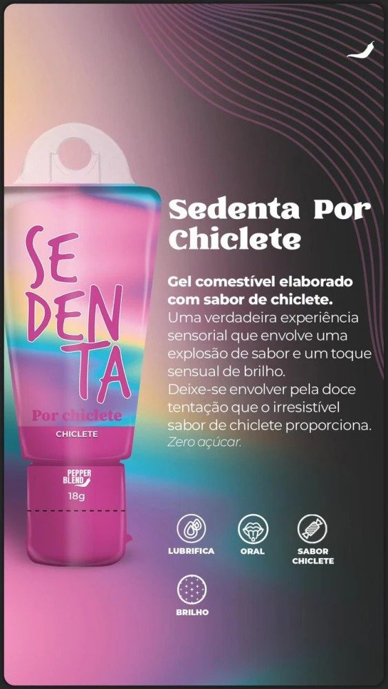 SEDENTA POR CHICLETE 18GR