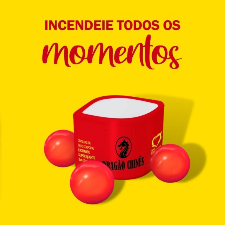 Bolinha Excitantes Dragão Chinês Sexy Fantasy